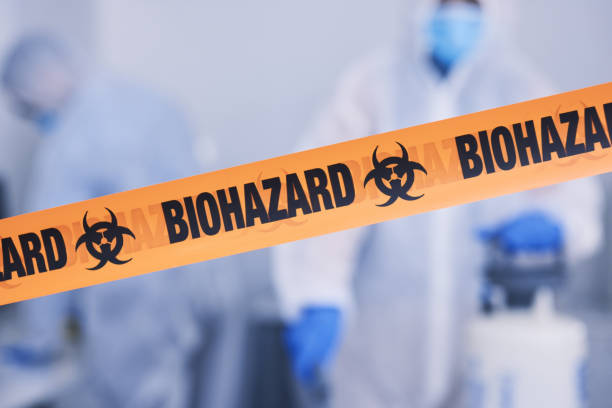 Professional Biohazard technician working in Carversville, PA